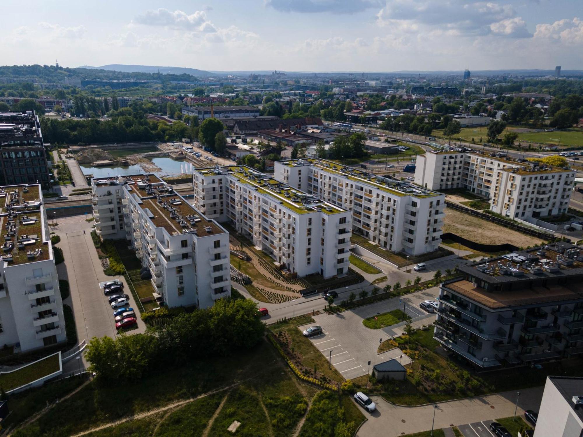 Saska Park Apartments คราคูฟ ภายนอก รูปภาพ